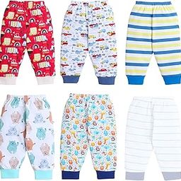 Cotton Pajama Pants with All Over Print for Boys and Girls (Multicolor Designs)(Regular Fit)-image-97