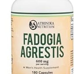 Fadogia Agrestis 600mg Per Serving (180 Capsules) Powerful Extract to Support Athletic Performance (Third Party Tested, Non-GMO, Vegan, Gluten Free)-image-79
