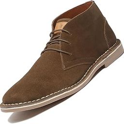 Chukka Boot For Men| Suede Leather Boot for Men| High Ankle Casual Boot | Casual Office & Trekking Shoes | Hiking Boot for Men | Stitch Down Desert Boot | Olive Green [SDSUCKPLOG_]-image-44