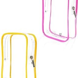 6 Packing Cubes Quart Size TSA Approved Clear Toiletry Bag, Small Zipper Pouches for Liquid Carry-On, Bulk Travel Items, Flight Airplane Essentials, International Must Haves for Women Men Family, 2-image-66