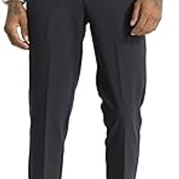 Men Mid Rise Plain Slim Fit Trousers-picture-51