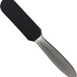 Trendy Look Steel Handle 2 in 1 Foot Scraper with 10 Extra Strips-image-60
