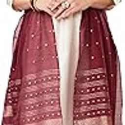 Women's Embroidered Kurta Pant Set with Contrast Dupatta-image-92