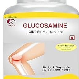 JOINT RE LIFE | Joint Pain Support 500 mg x 60 Joint Pain Relief capsules (Glucosamine Sulphate Potassium Chloride USP)-21