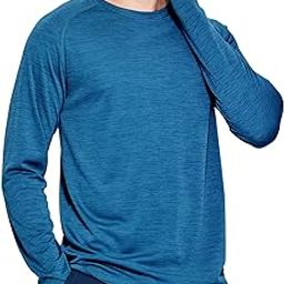 Men's UPF 50+ Sun Protection Hoodie Long Sleeve SPF Fishing Hiking Running Thumbhole Shirts Hooded Quick Dry Lightweight-image-66
