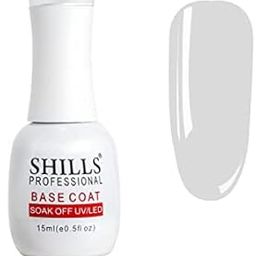 SHILLS PROFESSIONAL Uv Led Soak Off Base Coat Gel Polish Clear 15 Ml-picture-37