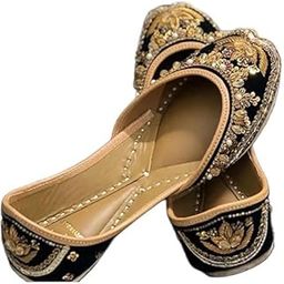 Handmade Women’s Punjabi Jutti – Designer Ethnic Footwear for Brides, Parties, and Festive Celebrations-image-37