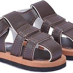 Kids Hook & Loop Sandals For Baby Girls and Boys/First Walking Sandals For 6 To 18 Months-With PU Upper & Eva Sole -BT4088-image-17