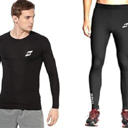 Mens & Womens Stylish Ultra Stretchable Lycra Sports Track Suit for Gym, Running, Basketball, Cricket, Yoga, Football, Tennis, Badminton & Many More Sports-12