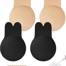 Sticky Bra Backless Strapless Bras Adhesive Push Up Invisible Stick on Silicone Bra for Women Breast Lift Nipple Covers for Women. Multicolour-image-93