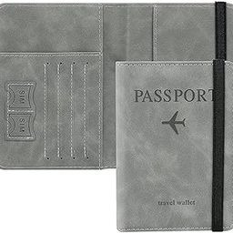 Leather Travel Passport Holder Cover – Stylish Travel Wallet Organiser for Men & Women – Passport Case & Document Holder(Colour May Very)-picture-51
