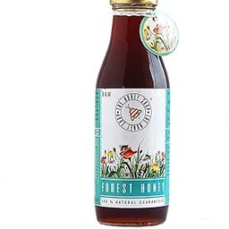 The Honey Shop Raw Organic Forest Honey, Wild, Unprocessed, Unheated, Non Pasteurized, Original Honey 100% pure and Natural, Collected From Deep Forest Apis Dorsata (700g) - Pack of 1-20