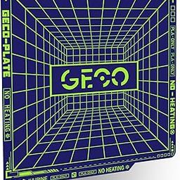 Sahvaim 2025 GECO Plate Printing Plate (Unheated PLA) for Bambu Lab P1S/P1P/X1/X1C/X1E/A1 3D Printer 257x257mm Carbon Plate 0℃-image-4