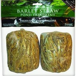 Summit 125 Clear-Water Barley Straw Bales, 2-Pack Treats up to 1000-Gallon-image-4