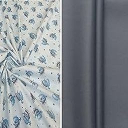 Pri & Su CottLinns Combo of Cotton Printed Shirt 110007 & Trouser Fabric 90005-image-62