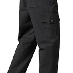 Men's Trendy Cargo Pants Elastic Waist Cargo Pant with Flap Multi Pocket Jogger Pants Drawstring Ankle Tie Cargos Pant for Any Occations-picture-16