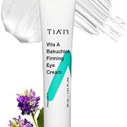 TIAM Vita A Bakuchiol Firming Eye Cream for Wrinkles, Anti-Aging, Dark Circles, and Puffiness, Fragrance-Free Under-Eye Treatment, 1.01 FL.OZ. / 30ml-image-39
