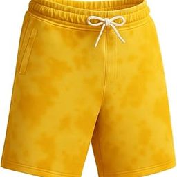 BoldGenz Tie Die Terry Cotton Shorts Unisex 280 GSM | Cotton Pre Shrunk Elastic Waist Drawcord | Gym Wear Daily Bottom Pockets Summer Streetwear Travel Lounge Activewear-image-78