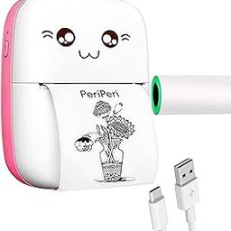 Mini Bluetooth Thermal Printer, Portable Label Printer Inkfree Printer-16