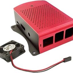 CALANDIS™ Computer Case Protective for Raspberry Pi4 Lightweight Red with fan | Computer Cases | Computer Cases & Accessories | Computer Components & Parts-43