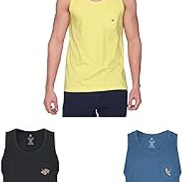 Men's Renew Super Combed Cotton Relaxed Fit Solid Round Neck Vest (Pack of 3)-picture-11