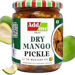 Add Me Dry Mango Pickle 500g Homemade Aam ka Sukha Achar 500 gm classic mother made recipe Glass Jar-image-13