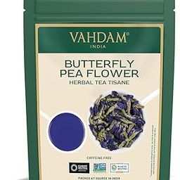 VAHDAM, Butterfly Pea Flower (50 Gm, 150+ Cups) Caffeine Free Herbal Tea|Vacuum Sealed For Freshness|Shankhpushpi Flowers|Eco-Conscious Packaging-image-77