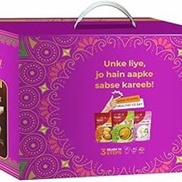 Pansari Gift Hamper - Khushiyon ka Pitara (2.5kg) | Royal Basmati Rice, Poha, Bedmi Poori Mix, Ragi Flour | Healthy & Easy-to-Make Diwali Gift Pack-image-43