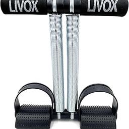 LIVOX Double Spring Tummy Trimmer Gym Equipment for Home Workout Men Women Belly Fat Stomach Abdominal Workout Exercise Kit-image-15