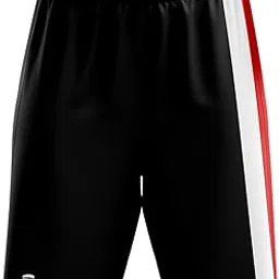 Triumph Men's/Boy's Polyester Sublimated Basketball Shorts Black-picture-19