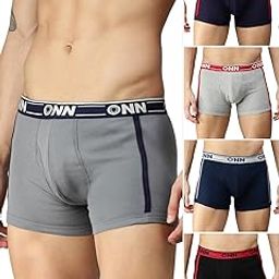 Men's Cotton Boxers (Pack of 5) (Colors May Vary)-image-43