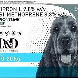 (Imported) DD Presents Front LINE Plus Spot On for Dogs of (10-20 kg)||(Pack of 3 Tubes)-image-30