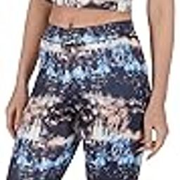 Imperative Women Stretchable Quick Dry Workout 2 Piece Gym Tracksuit | High Waist Yoga Pants Gym Tights/Leggings with Non Padded Sports Bra Coordinated Set | Athletic Clothing Set (Black)-image-92