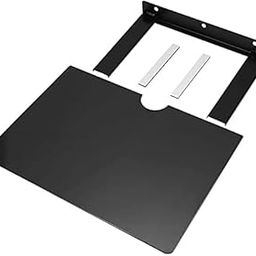 INDIAN DECOR. 40399 Floating Wall Mounted Shelf Bracket Stand for AV Receiver, Acrylic Set-Top Box Bracket for DVD Player, Audio, Gaming System, Streaming Devices-image-12