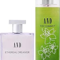 AND Ethereal Dreamer Eau De Parfum 50ML & Chic Connect Body Mist 200ML Pack of 2 for Women Crafted by Ajmal-image-56