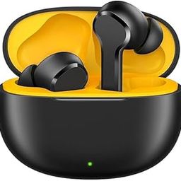 Buds T110 Bluetooth Truly Wireless inEar Earbuds Compatible with Realme mic, AI ENC for Calls, Google Fast Pair, 38 Hours Total Playback with Fast Charging and Low Latency Gaming Mode (Punk Black)-image-45