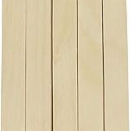 Big Size Wooden Ice Cream Sticks for DIY Crafts or School Projects, Large Craft Popsicle Stick(50 Pieces, 20x2cm)-16