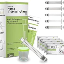 Neodocs I-Conceive IVI/IUI kit + 5 Pregnancy test kit | At Home Insemination Kit | From the comfort of your home | Get pregnant without intercourse | Easy and Convenient | (Pack of 5)-22