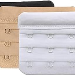 Bra Extender Soft Comfortable Bra Band Extension Pack of 3 Multi-size-47