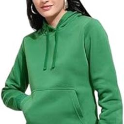 Women Hoodies, Fleece Material Full Sleeves Jumper Women Winter Wear, Hooded Neck Regular Fit Long Sleeve Womens Sweatshirt, Winter Wear for Women-image-5