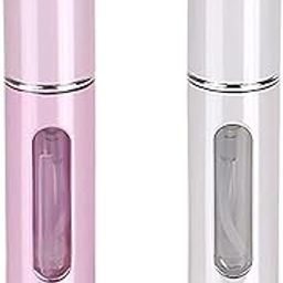 LUPINEZ Mini Perfume Refillable Travel Atomizer, Portable Perfume Spray Bottle, Travel Perfume Scent Pump Case Fragrance Empty Spray Bottle for Traveling and Outgoing (2 Pcs Refillable Perfume Bottle)-picture-3