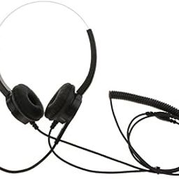 Shayaan Telephone Headset Noise Cancelling with Mic RJ9 for Call Center Telephones-18