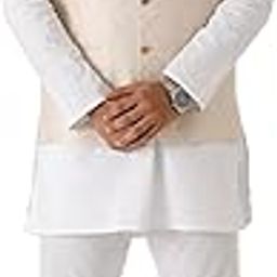 Mens Cotton Designed Nehru Jacket-image-75