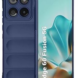 TheGiftKart Liquid Silicon Back Cover Case for Motorola Moto Edge 60 Fusion 5G | Shockproof Military Grade Protection | Micro-Fibre Cloth On Inner Side | Built-in Anti-Slip Grip Back Case (TPU, Blue)-image-72