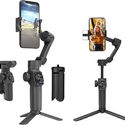 Digitek (DSG-009F AI) 3 Axis Smartphone Gimbal with Wide Angle and AI Face Tracker - Telescopic Rods & External Microphone Support - Lightweight and Compatible with Smartphones-22