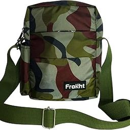 Travel Sling Bag Water Resistance Polyester Bag with Multiple Pockets and Padded Section for iPad/Tablet-image-20