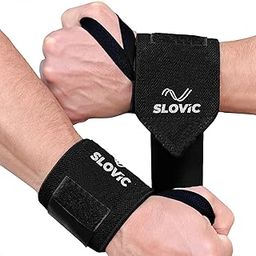 Slovic Premium Wrist Band for Men Gym, Breathable Gym Wrist Support for Men | Perfect Hand Band for Gym | Performance Enhancement Straps for Gym, Weightlifting, Gymnastics, and Cross Training-image-31