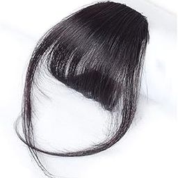 Human Hair Front Bangs for Women To Be in Style and Who Prefer Fringes at Front (Jet Black)-image-75