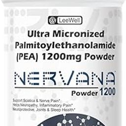 Nervana 1200 with Ultra Micronized Palmitoylethanolamide (PEA) 1200mg Powder | Body Own Anti Inflammatory Pain, Nerve Health Support - 90 Gram (30 Servings) Sugar free-image-39
