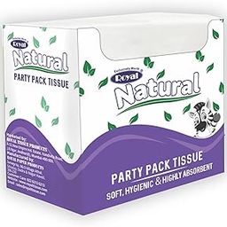 ROYAL NATURAL Paper Napkin 100 Pulls Regular Size 30 x 27 cm Multi-purpose Tissue Papers||White Paper Napkins For Home, Kitchen, Office, Cafe (White, Pack of 1)-image-83